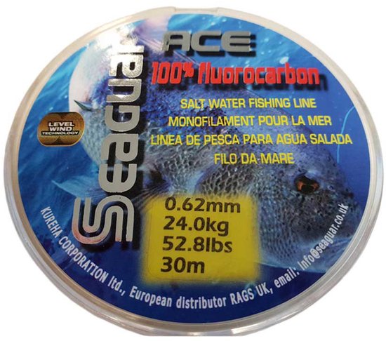Colmic Seaguar Ace Flurocarbon 30 M Transparant 0.620 mm