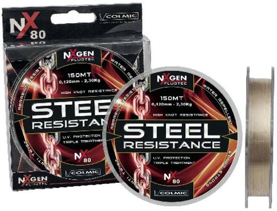 Colmic Steel Resistance Monofilament 300 M Goud 0.220 mm