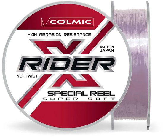 Colmic X Rider Monofilament 1000 M Zilver 0.208 mm
