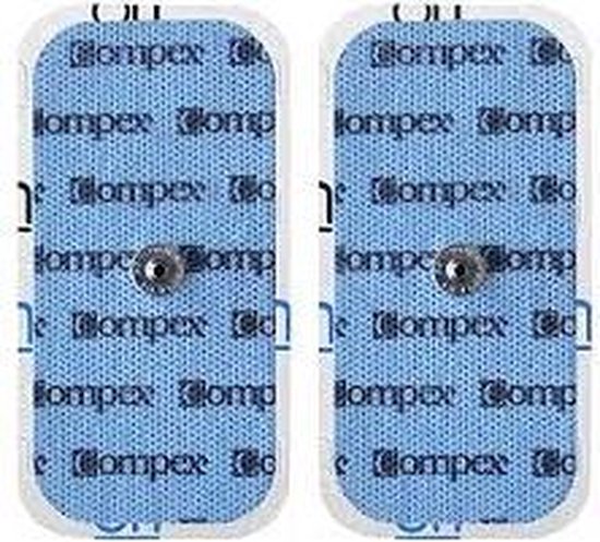 Compex Performance elektrode 5x10cm single snap van Merkloos