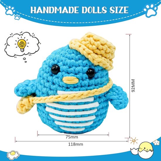 Complete Haakset voor Beginners met Stapsgewijze Video Tutorials, Perfect Cadeau voor Verjaardagen en Creatieve Hobbyisten