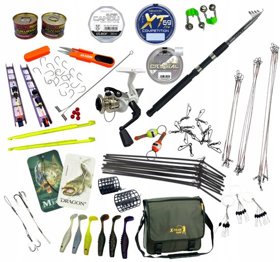 Complete Visgereiset: Hengel, Molen, Tas & Accessoires