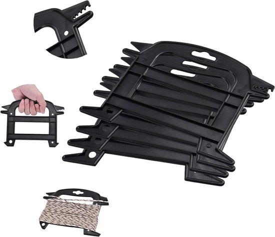 Cord Ladder Winder - Paracord Winder, Rope Organizer en Kabel Spoel Tool voor Vissen en Outdoor Activiteiten