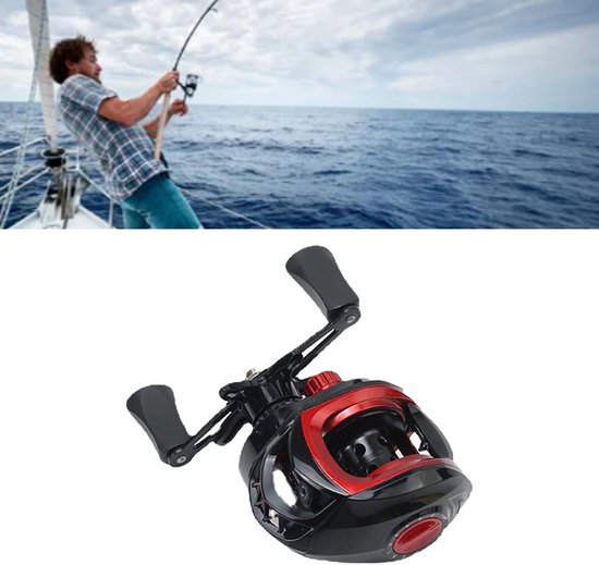 Cosensi - Baitcasting Reel - Baitcaster - Lichtgewicht - Baitcasting Mill - Geschikt voor zoutwater en zoetwater - Linkerhand of rechterhand van Merkloos