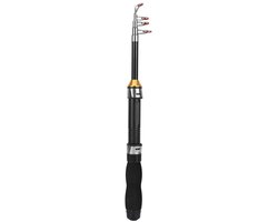Cosensi- Hengel Lichtgewicht - Telescopische Hengel - Zeevissen - Aashengel - IJsvis Hengel - Antislip Handvat - 1,1m tot 2,3m - Vishengel