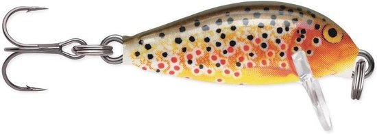 Countdown Hengels Lure - 2.5cm, 3g - Bruin Forel - Duikende Aas voor Sportvisserij van Merkloos