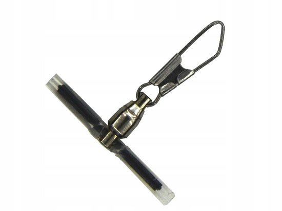 Cralusso Metalen Waggler Connector met Lager - Sterk & Verstelbaar
