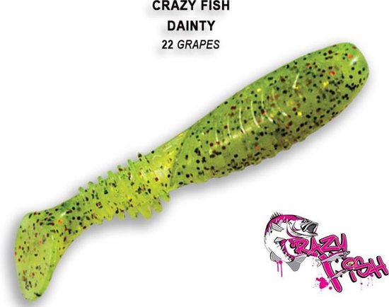 Crazy Fish Dainty  - 8.5 cm - 22 - grapes van Crazy Fish