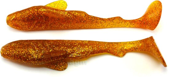 Crazy Fish Tough 5 Caramel 12.5cm - Aanbieding van Crazy Fish