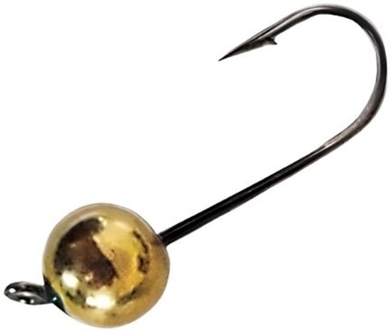 Crazy Fish Tungsten Nano Jig Heads Goud / 0.75g (4pcs)