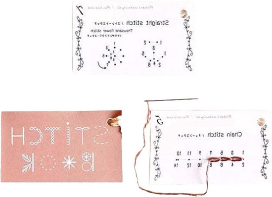 Creatief Naaiboek - Naaikaartenset Naaien - Vaardigheden Verbeteren - Eenvoudige Instructies - 15.2 x 8 cm - Niet gespecificeerd