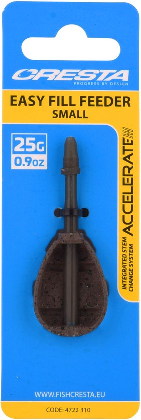 Cresta Accelerate Easy Fill Feeder - Maat : Small 25g