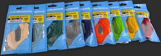 Cresta Hollow Elastic (5 meter) - Maat : 3.5mm (3 meter) van Cresta