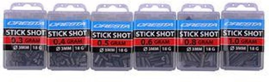 Cresta Stick Shot - Maat : Dia 3mm - 0.5gr