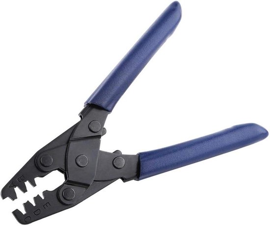 Crimping Pliers Professional 22-10 AWG Terminal Wire Harness - Open Style Crimper - Qiilu Crimping Tool van Merkloos