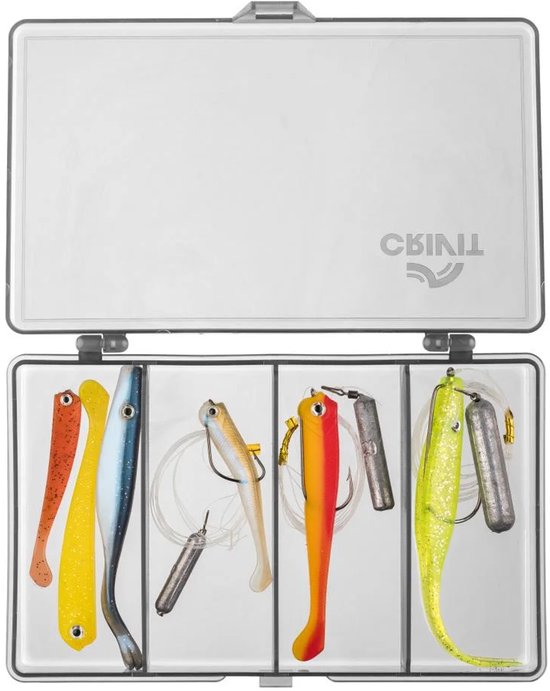 Crivit Drop-shot Lokaas - 6-pack - Vislokaas van Crivit