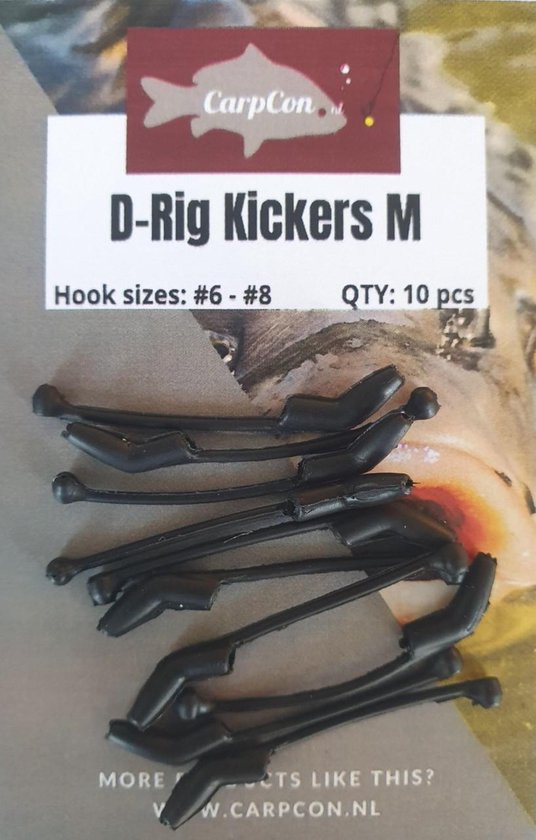 D-Rig Kicker 'Medium' - Haakmaat #6 t/m #8 - Karper Vissen - Rigmateriaal - Kickers Vissen van PB Products