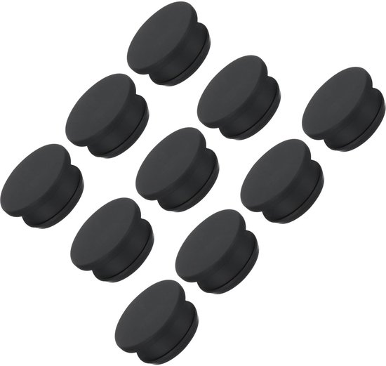 Dailygoods - 10 Stuks Siliconen Snap-In Borgingspluggen voor Afdichting