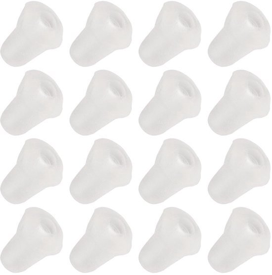 Dailygoods - 100 Stuks - Vishaak Aas Stop Haak - Voorkomt Aasverlies