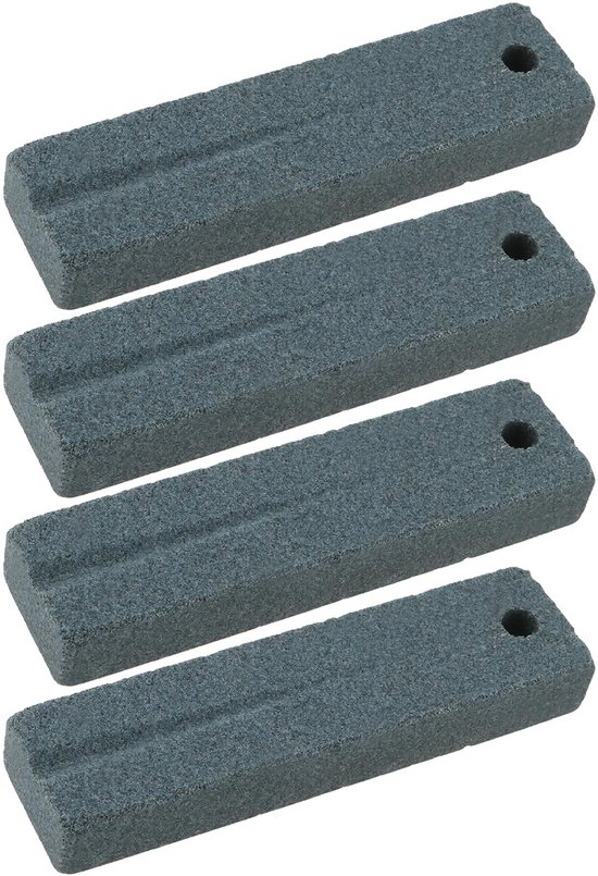 Dailygoods - 4 Stuks Haak Slijpers voor Vishaak, 80x20x10mm van Dailygoods