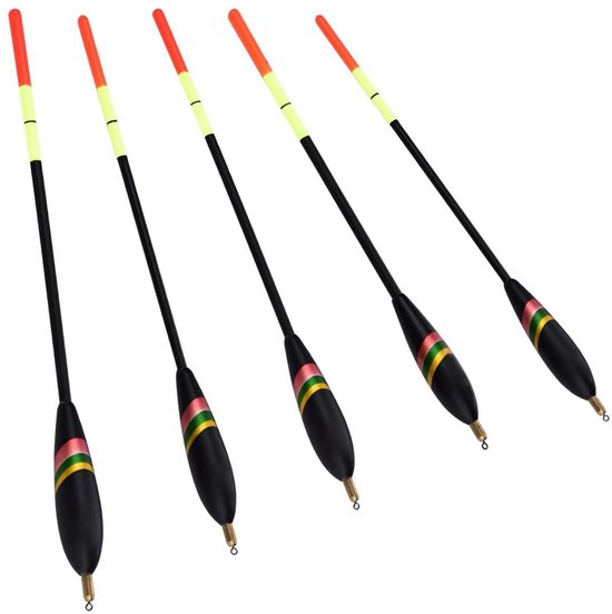 Dailygoods - 5-delige Flexibele Visdobberset voor Vissport