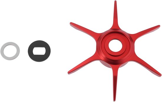 Dailygoods - 65mm Visserij Reel Star Drag Aluminium Compatibel met Diverse Modellen