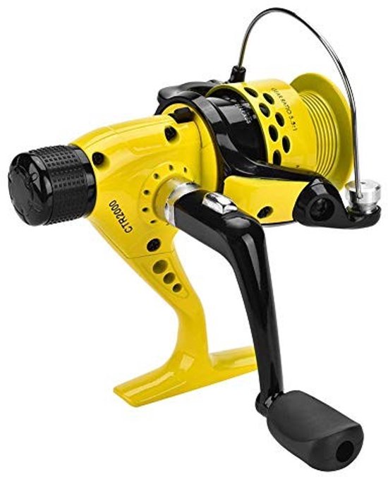 Dailygoods - Baitcasting Fishing Reel - Heavy Duty Plastic - Soepel Draaien - Hoge Weerstand As - 12 Kogellagers - Voor Serieuze Vissers - Betrouwbaar