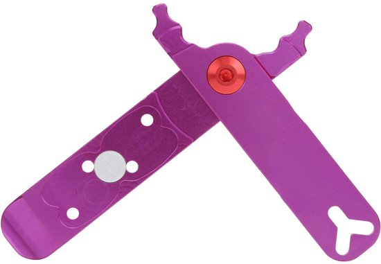 Dailygoods - Bicycles Master Link Pliers - Aluminium Remover Tool (Paars)