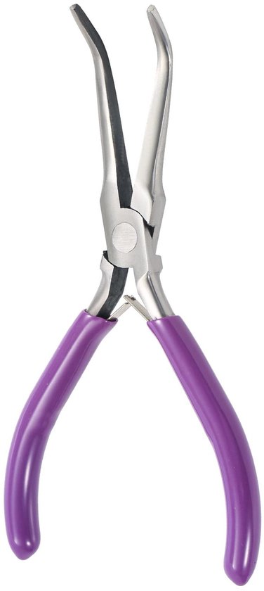 Dailygoods - Cosensi - Dailygoody - Herringbone Pliers - Visgereedschap - Ergonomische handgreep - Paars - Tweezers voor vissers - Ideaal voor het voorbereiden van vis - 14,..