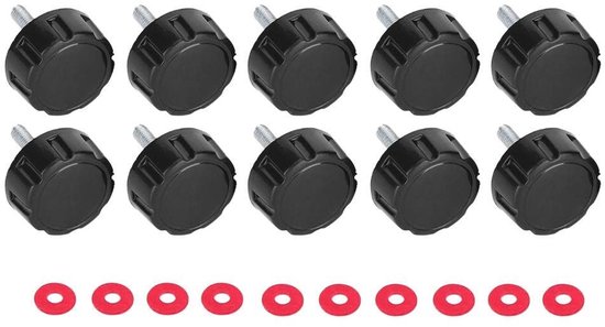 Dailygoods - Dailygoody - Fishing Grip Screws - Vervangingskit - Voor Spinning Reel Handgrepen - Corrosiebestendig - Hoogwaardige Materialen - Geschikt voor Rod Ro..