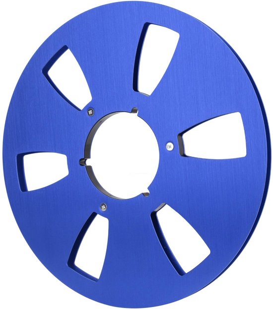 Dailygoods - Dailygoody - Lege Tape Reel - 1/4 10.5 Inch - Universele Open Reel - Vervangingsreel met RVS Schroeven - Geschikt voor BASF en NAB - Kleur of model