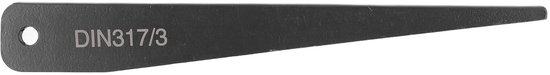 Dailygoods - Dailygoody - Morseconus Drift Tool MT3 - Voor Tapered Shank Boren - Handig in Gebruik - Verwijdering van Boren - Professioneel - Chucks - Accessoire