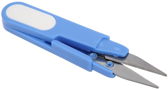 Dailygoods - Dailygoody - Vissersschaar - Vissersschaar met Cover - Roestvrij staal - Lichtgewicht en draagbaar - Snijden van vislijn - Geschikt voor vissers - Com...