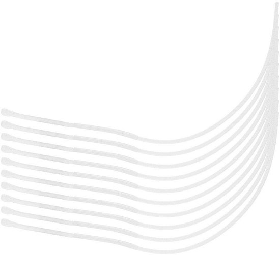 Dailygoods- Fly Loop Lijn 10 Stuks - Slijtvast Nylon - 30lbs/50lbs Trekvermogen - Vliegvislijn - Accessoire voor Bevestigen - Hoogwaardige Kwaliteit