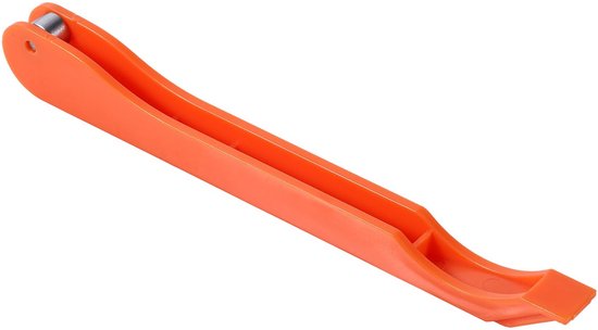 Dailygoods - Hand Foiler voor Glas-in-Lood, Koperfolie Gereedschap Praktisch Glas-in-Lood Maken Gereedschap Efficiënt Glas-in-Lood Foiler voor Werk DIY Crafter Geschenken (Oranje)