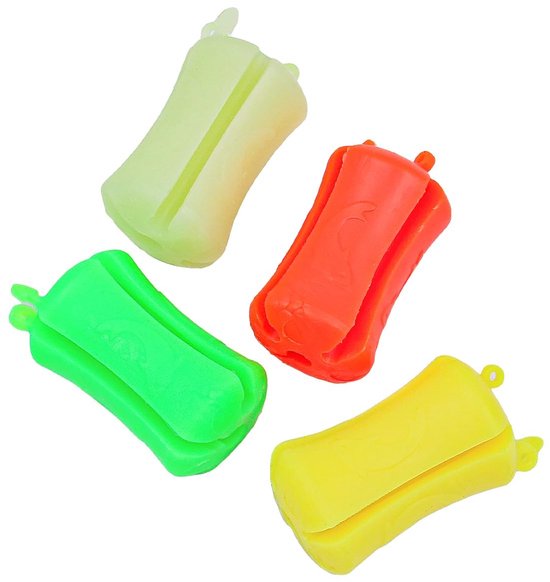 Dailygoods- Hengelclip 4 Stuks - Rubber Hengelsteun - Draagbare Vissen Accessoires - Herbruikbare Hengelclip - Duurzaam Materiaal - Gewicht 100g - Hengelhouder