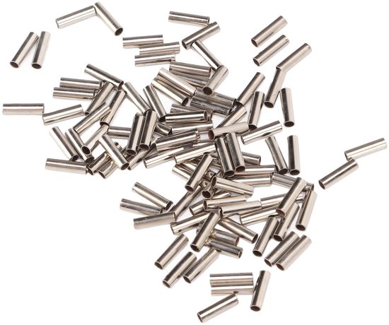 Dailygoods- Kabelconnector Waterdicht - Roestvrij Staal - 100 Stuks