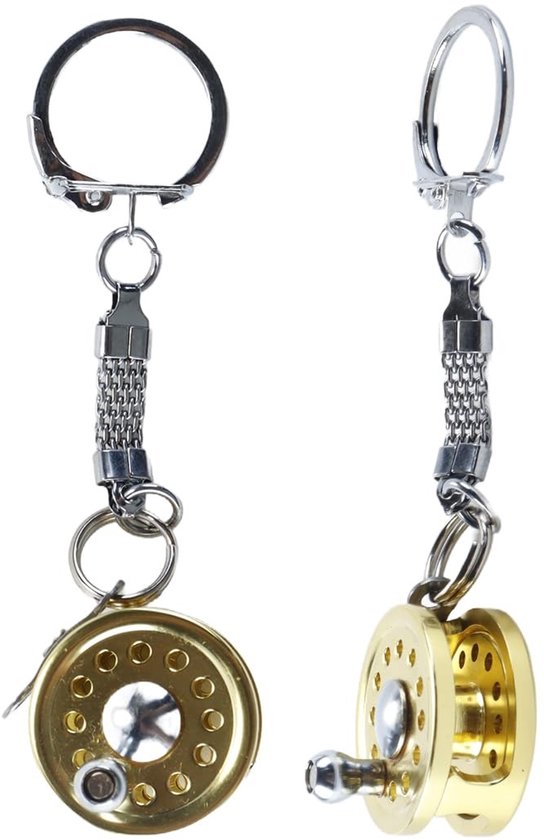 Dailygoods - Miniatuur Vismolen Sleutelhanger als Decoratief Accessoire