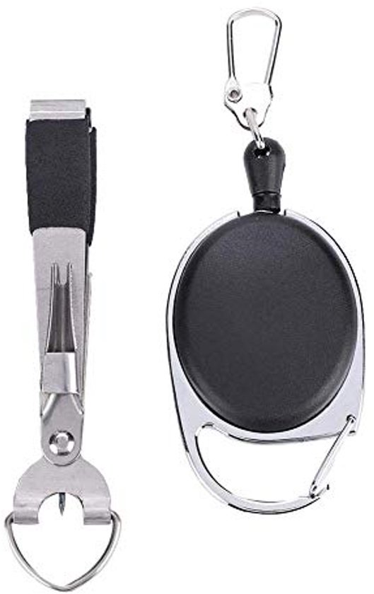 Dailygoods - Multifunctionele Vliegenvissen KnottTool met Roestvrij Staal en Vislijnritssluiting