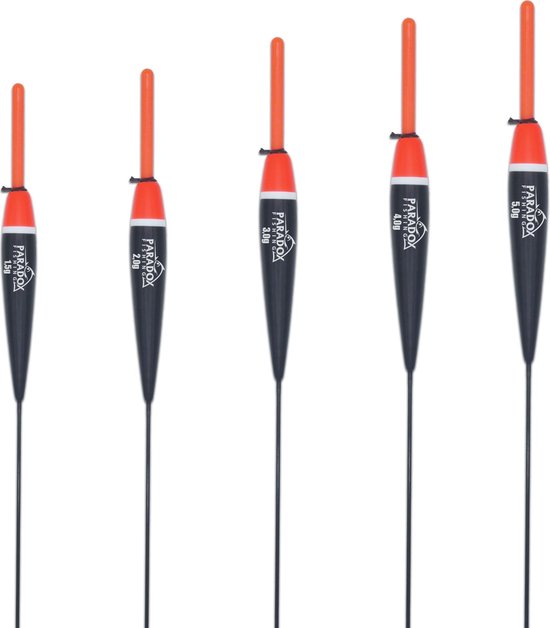Dailygoods - Paradox Fishing Dobbers Set - 5 stuks Kniklichtdobbers voor Hengelen van Dailygoods