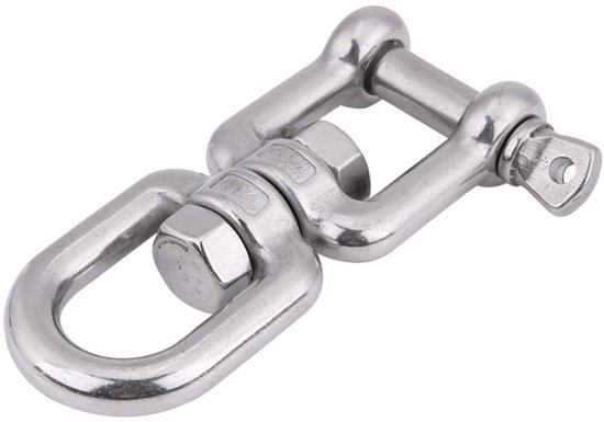 Dailygoods- Schakel 12mm - Schakelring - Rvs - Duurzaam - Antiroest - Eenvoudige installatie - Haak
