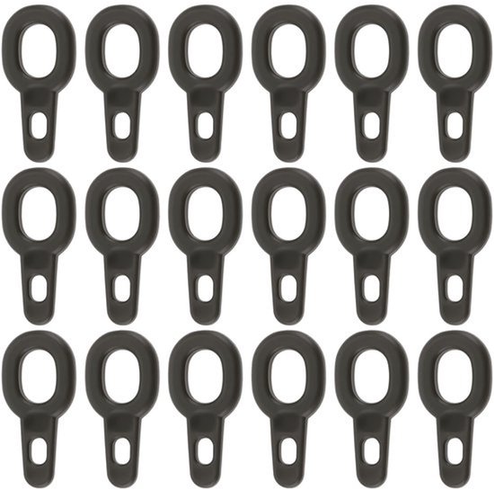 Dailygoods- Sinker Clips - 50 stuks - 15x7mm - Geschikt voor