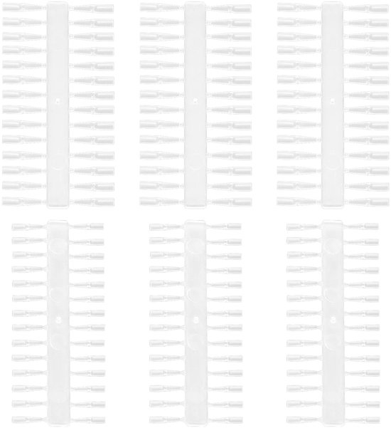Dailygoods- Visgerei 168 Stuks - Aas Stopper 7mm/9mm - Kunststof