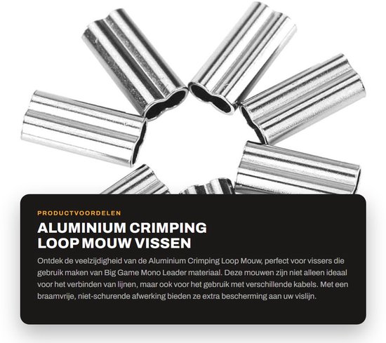 Dailygoods- Vissen Mouwen 200 stuks - Dubbele Vat Mouwen - Koper Connector - Corrosiebestendig - Hoogwaardig Materiaal - Robuust en Duurzaam - Krimpmouwen