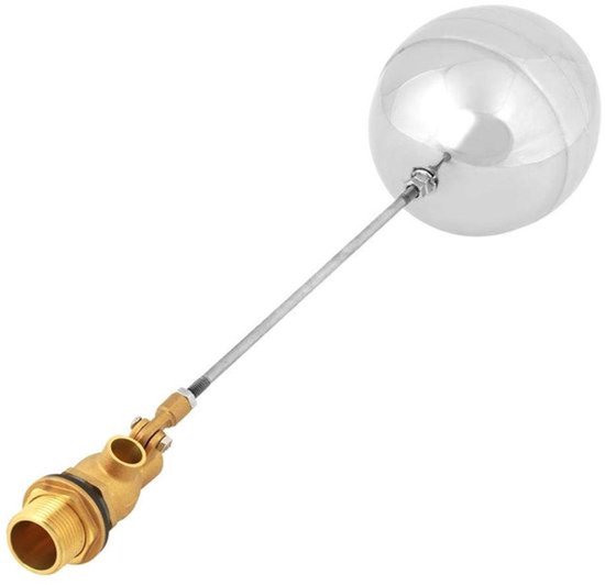 Dailygoody - Dn20 Float Valve - Water Sensor - Hoogwaardige kwaliteit - Zilver