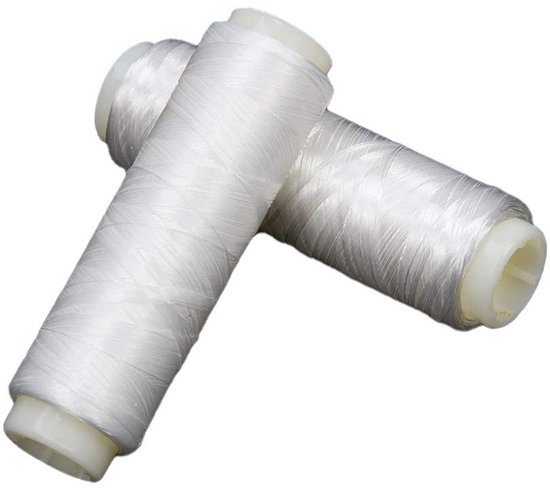 Dailygoody - Nylon Vislijn - 0,2 mm - Hoge Treksterkte - 200 m - Elastische Lijn - Zeevisserij Accessoire - Geschikt voor Vistuig