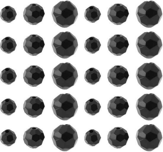 Dailygoody - Plastic Fishing Glass Beads - 30x Beads - Perfect voor Texas en Carolina Rig - 6mm 8mm 10mm - Kralen voor vissen - Hoogwaardige kwaliteit...