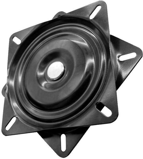Dailygoody - Swivel Plate - 360 Graden - Duurzaam - 6 Inch - Bar Stoel Onderdeel - Vervangingssysteem - Perfect voor Bar Stoelen
