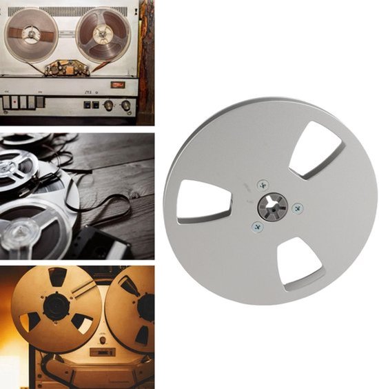 Dailygoody - Universele Aluminium Opname Reel - Lege Tape Reel - 5