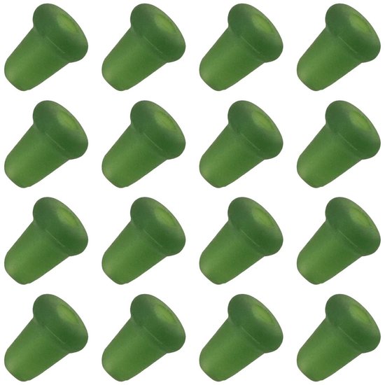 Dailygoody - Vishaak Aas Stop Haak Kralen - 100 Stuks - Plastic - Vishaak Stopper - Groene Kleur - Accessoires voor Sportvissen - Ideaal voor Hengelsport